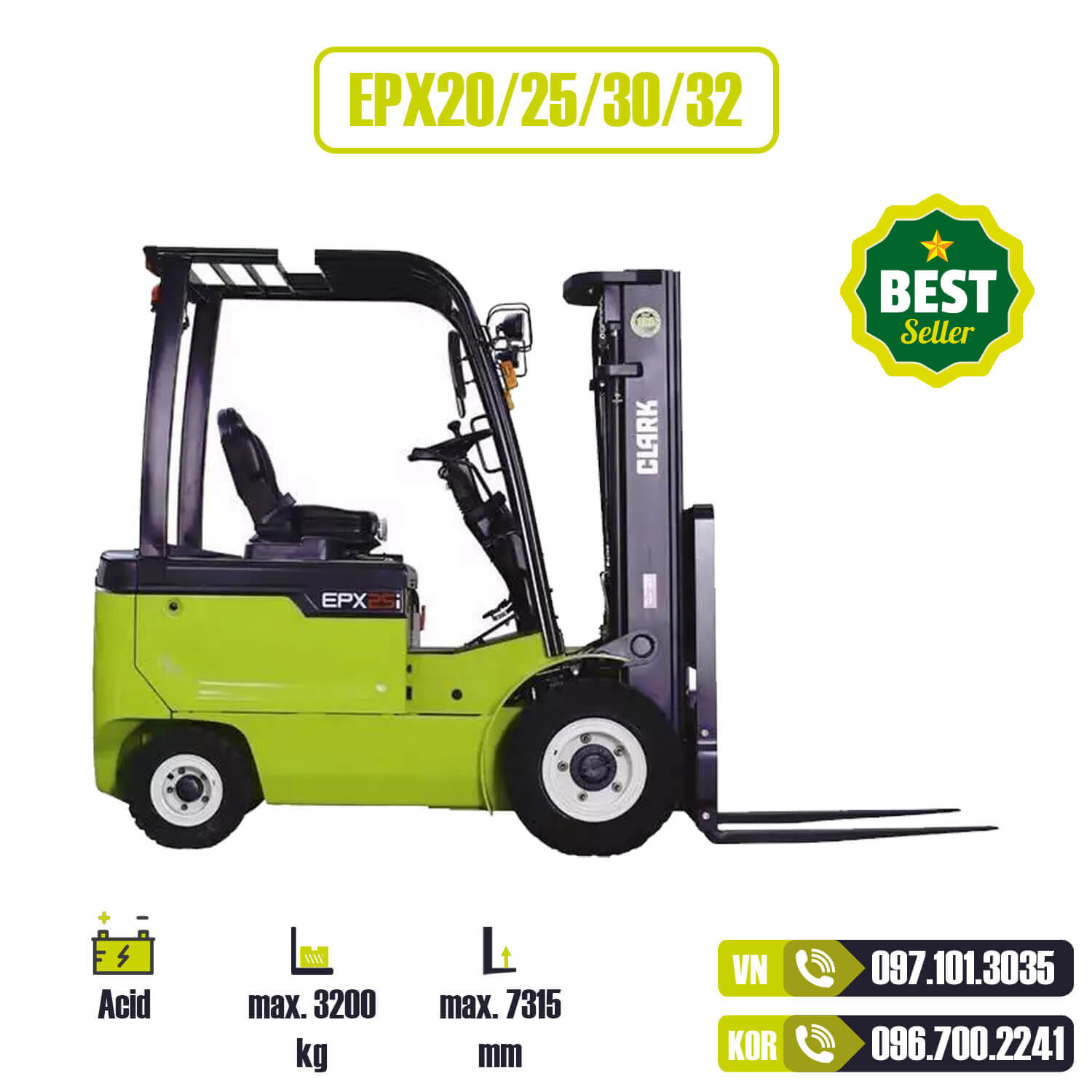 Clark Forklift EPX