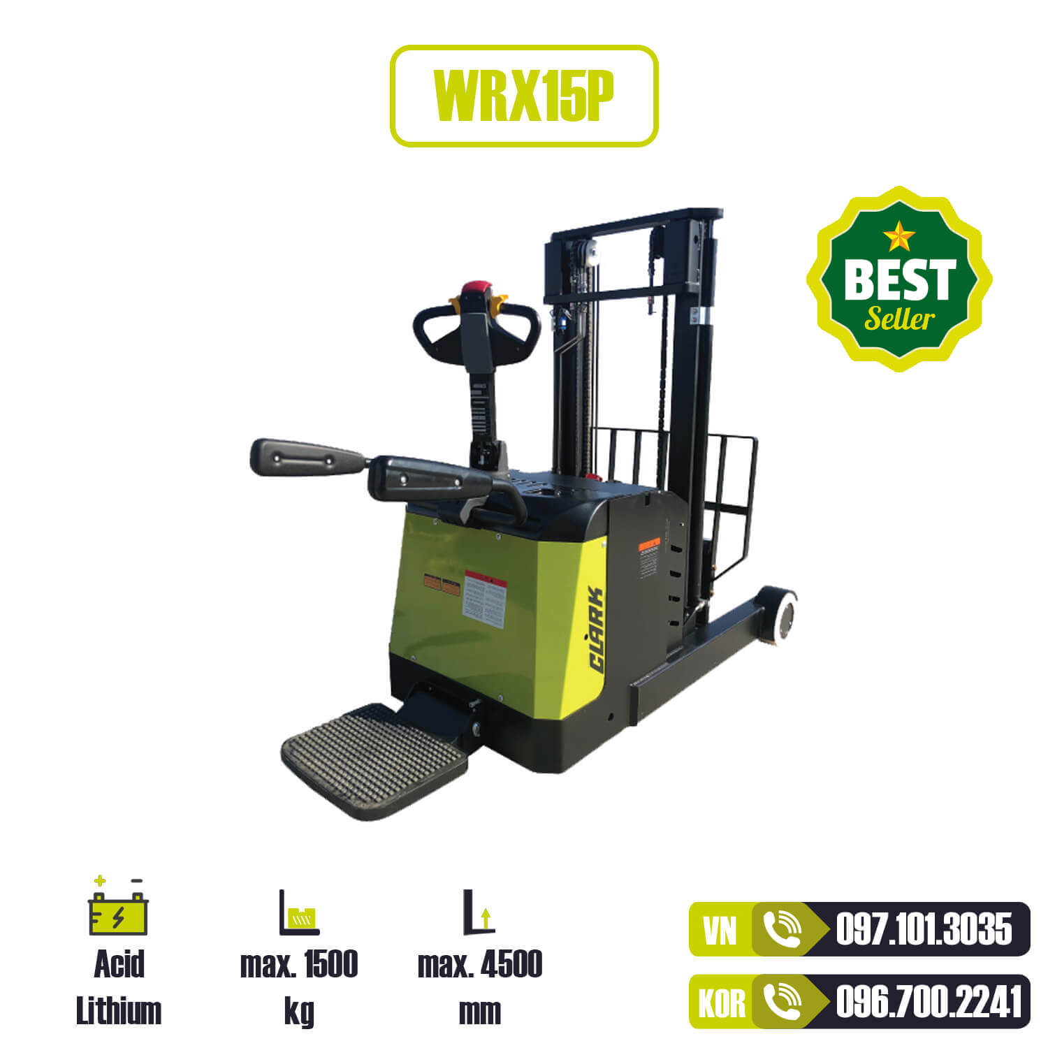 Clark Forklift WRX15P